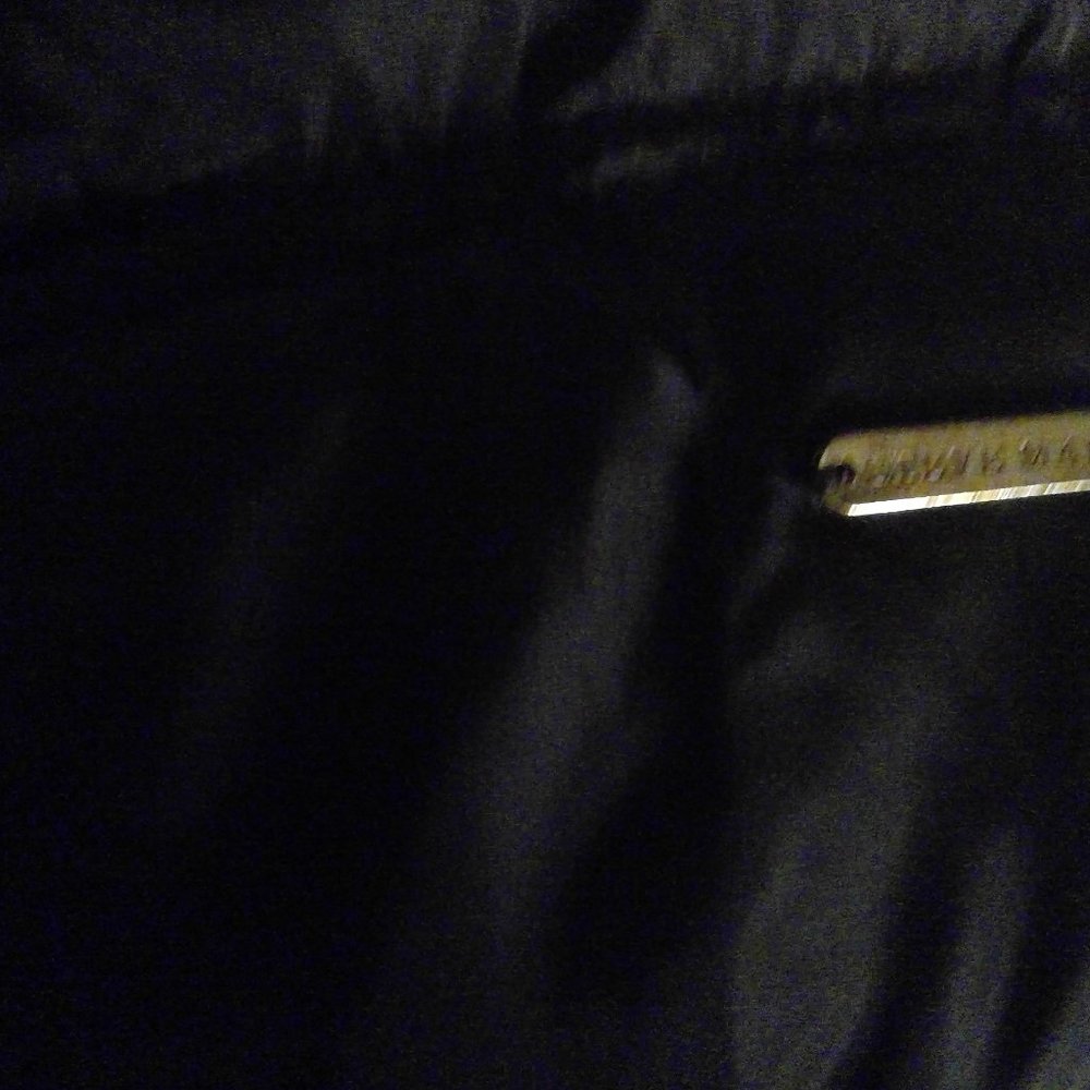 Steve Madden girls black winter coat very warm EUC size 7/8 S/P gold hardware - Picture 9 of 11